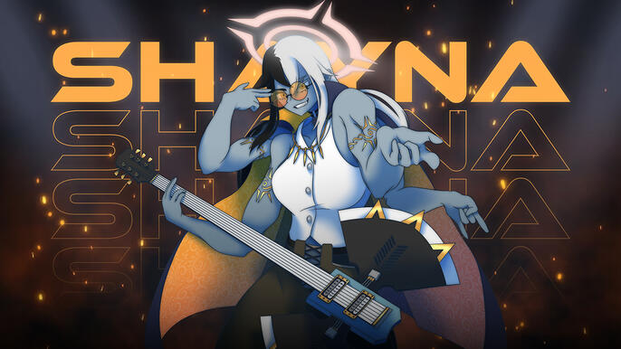 Shayna, The Valor Bard